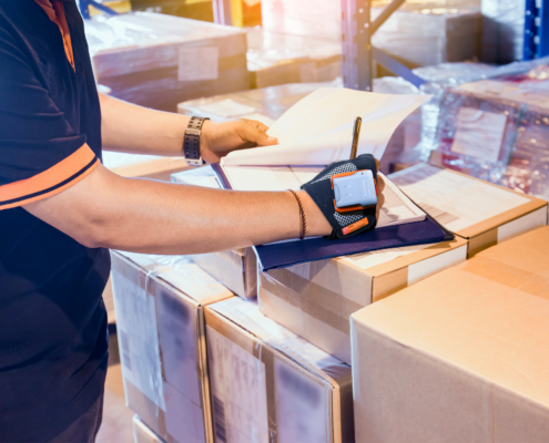 Wearable Barcode Scanners Paperless Warehouse Processes